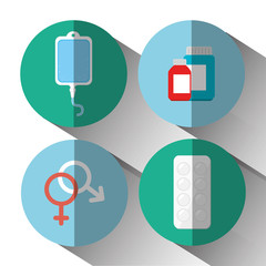 Fototapeta premium Medical heatlhcare design