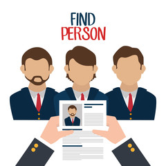 Find person to get a job 