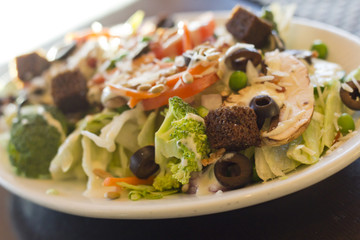 Everything Vegetable Salad