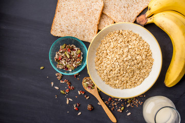 homemade healthy oatmeal ingredients