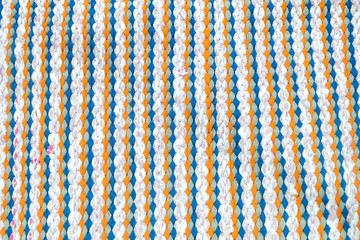 texture of fabric doormat