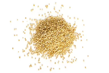 Deurstickers Quinoa seeds from above © mtphoto19