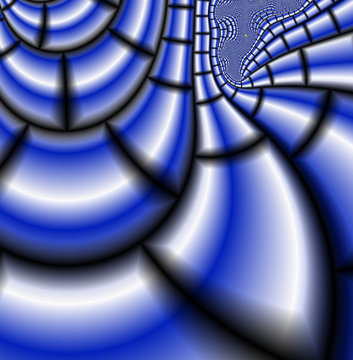 Blue shadows background