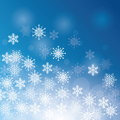 Winter snow or snowflake 