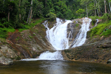 Waterfalls at Cameron Highlands, Malaysia..