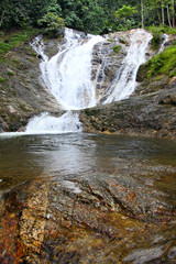 Waterfalls at Cameron Highlands, Malaysia..