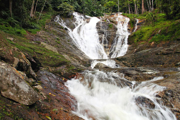 Waterfalls at Cameron Highlands, Malaysia..
