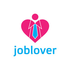 Love Job Icon Logo