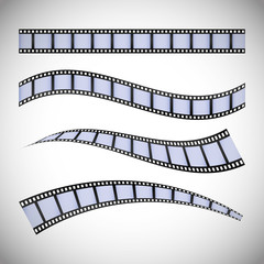 Fototapeta premium Film and cinema icons