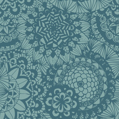Floral lace  seamless pattern