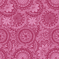 Floral lace  seamless pattern