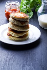 Cottage cheese pancakes