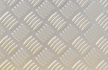 Metal with repetitive patten of background