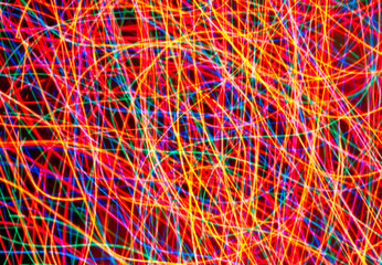 Abstract blurred freezlight background