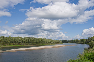 Река Обь, Новосибирская область