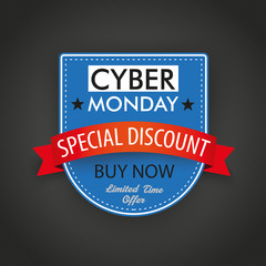Shield Cyber Monday Dark Background