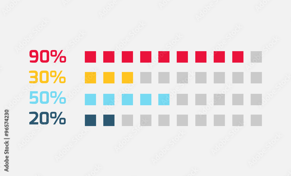 Poster loading progress bar design style