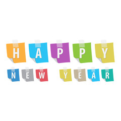 Obraz premium happy new year