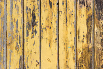 Old painted wood wall - texture or background