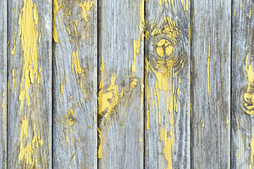 Old painted wood wall - texture or background