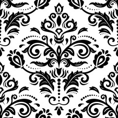 Damask Seamless Vector Pattern