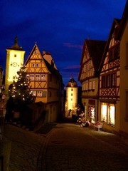 Naklejka premium Weihnachten in Rothenburg