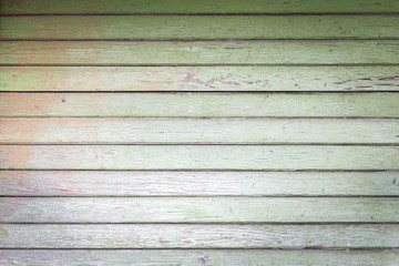 Obraz premium The old green wood texture with natural patterns