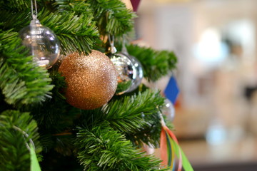 Christmas balls/Close-up of christmas balls.