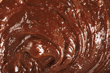 Chocolate as background