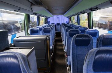 travel bus interior