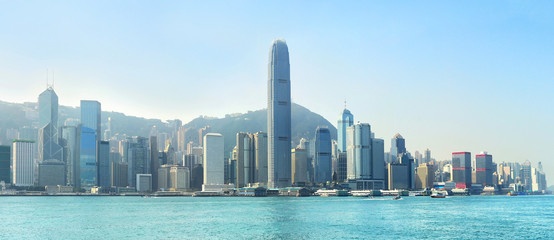 Fototapeta premium Modern Hong Kong