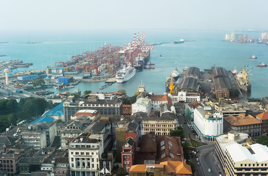 Colombo harbor