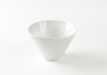 Deep white bowl