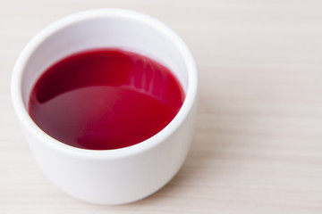 roselle tea.