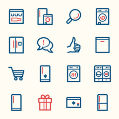 Kitchen Appliances Web Icons