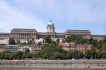 Fototapeta premium Budapest royal castle landmark Hungary
