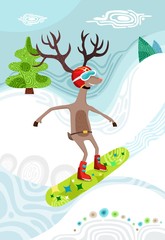 chrismas illustration