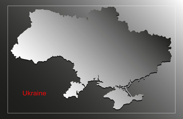 map of Ukraine