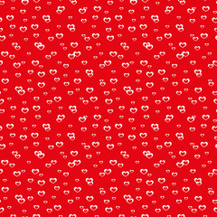 Seamless pattern heart valentines day