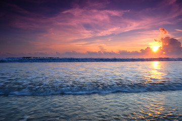 sunrise at the beach