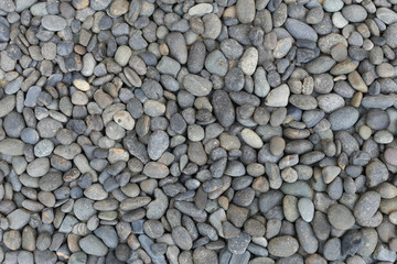 Smooth river pebble stone