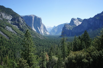 Fototapeta na wymiar Yosemite National Park Master view