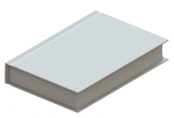  book  isolated on white