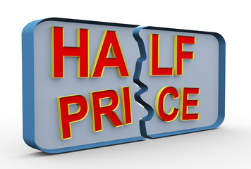 3d half price