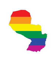 paraguay gay map