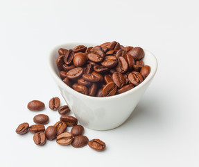 Coffee beans in a bowl