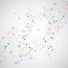 Abstract geometric vector background.