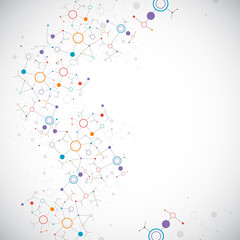 Abstract geometric vector background.