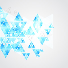 Modern geometrical abstract vector template.