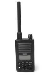 Portable radio transmitter